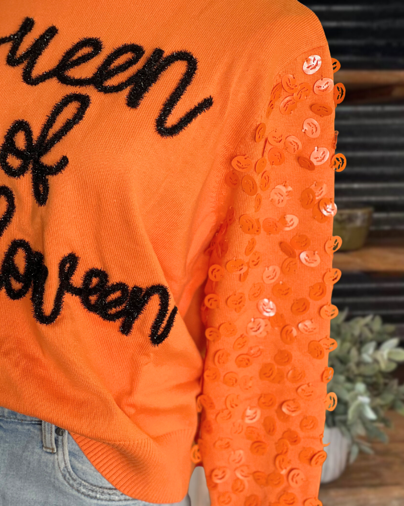 Queen Of Halloween Sweatshirt