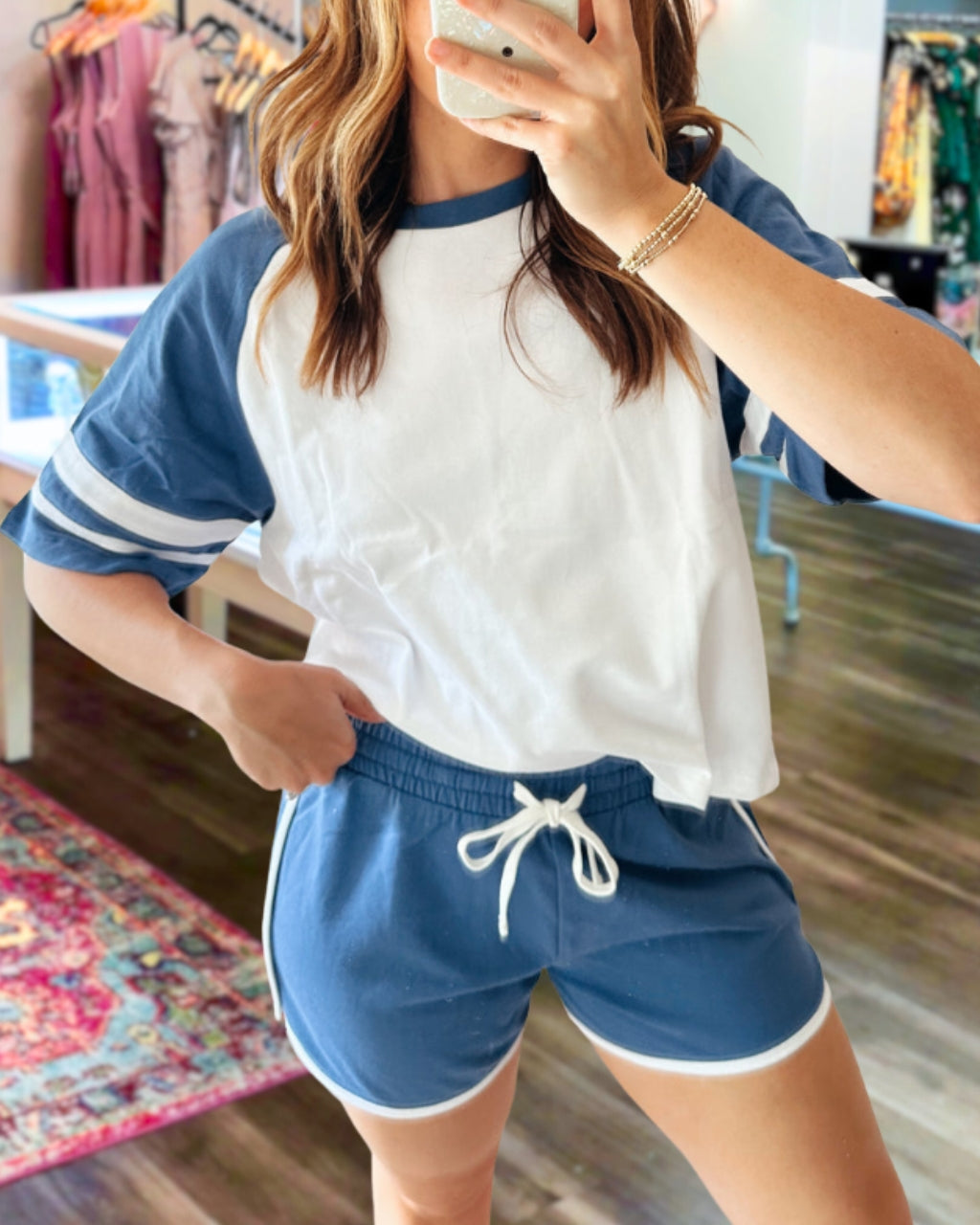 Preppy Style Sporty Set