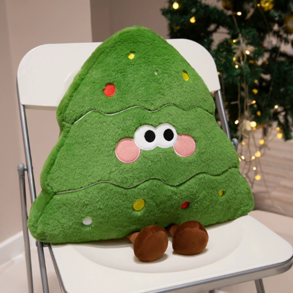 Christmas Tree Plush Pillow