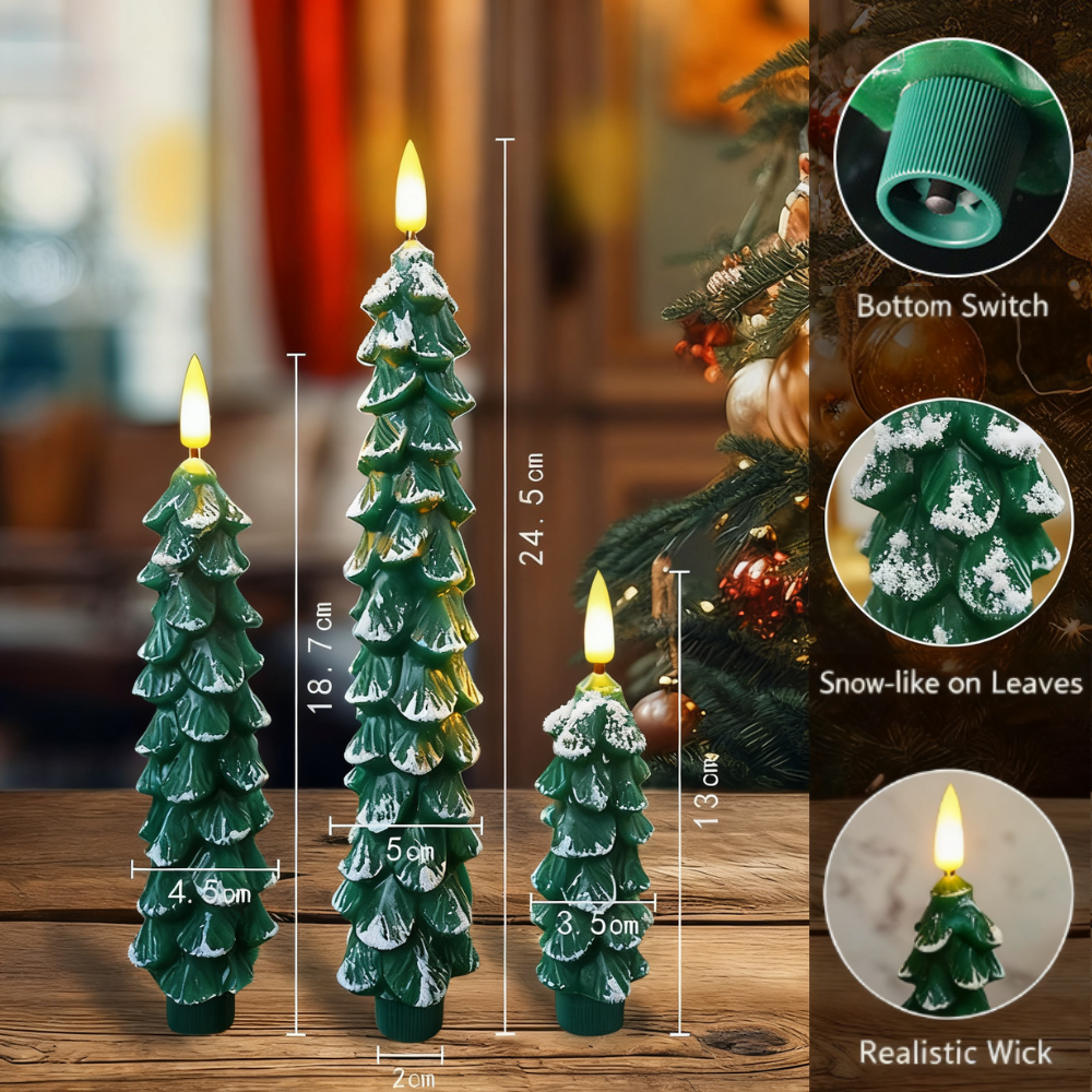 Christmas Tree Candle Lamp