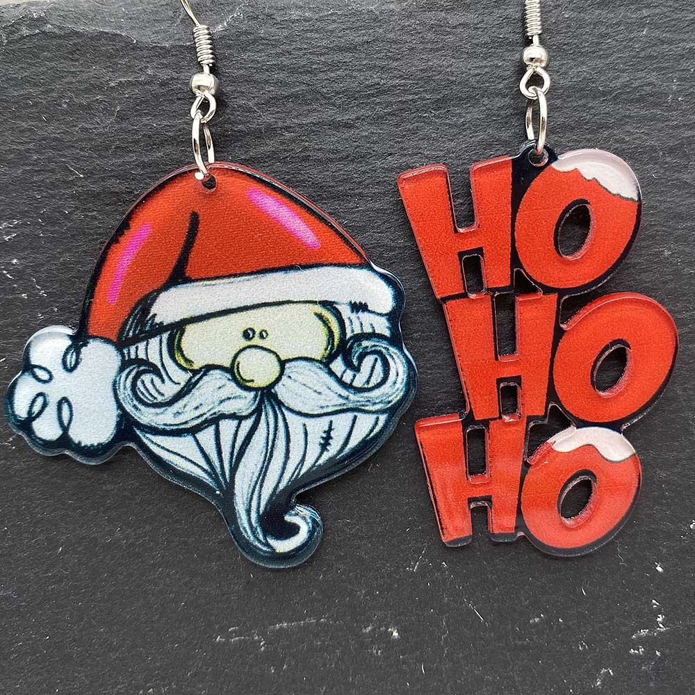 Santa Claus HOHO Earrings
