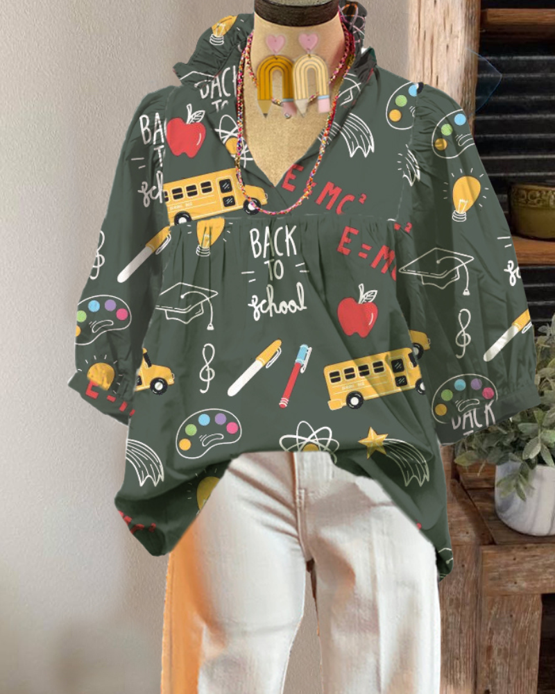 Back To School Mood Top