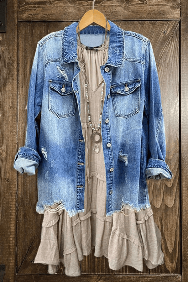 Elegant Plain V-Neck Casual Dress