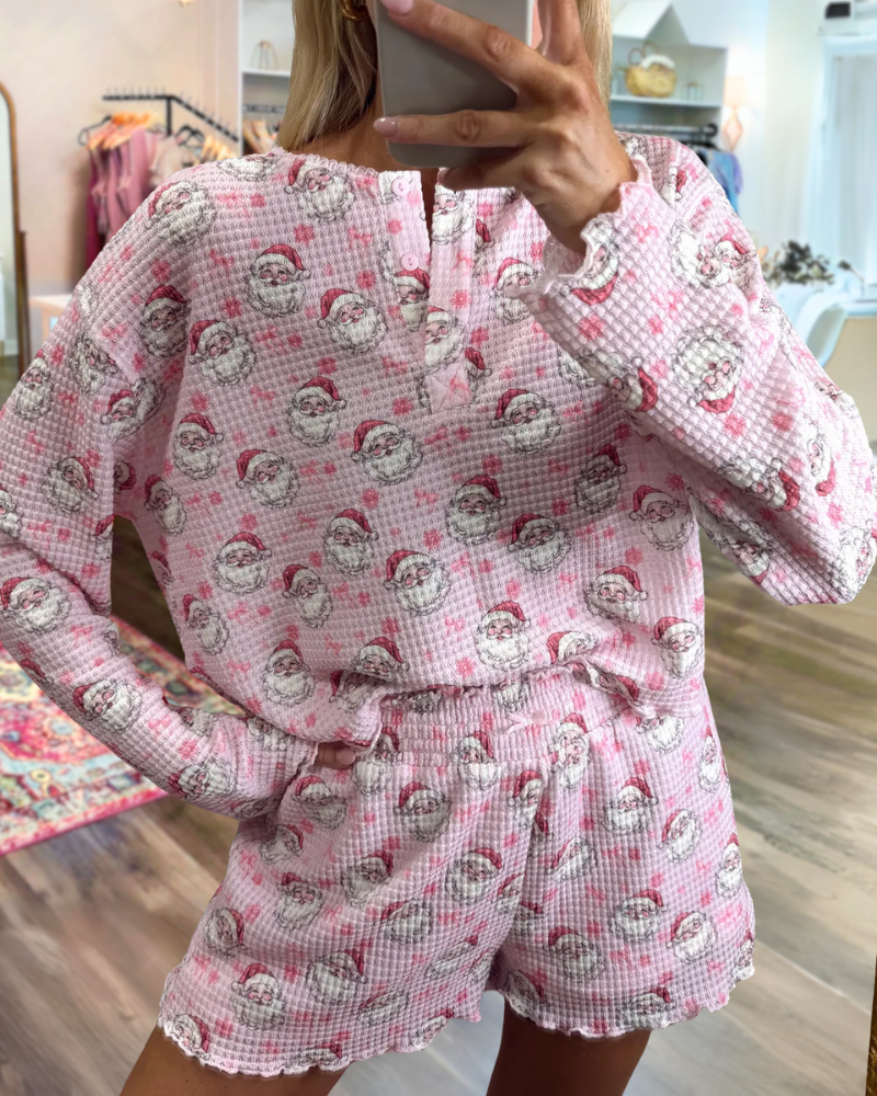 Fun Santa Claus Waffle Set