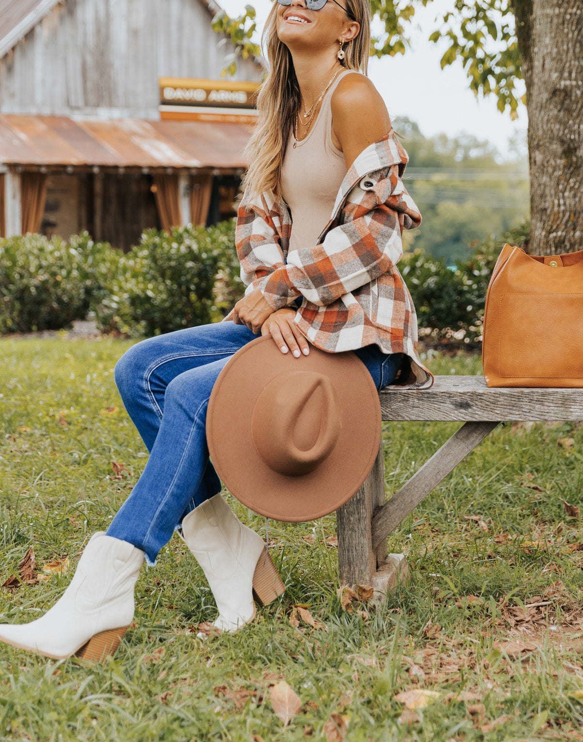 Pumpkin Plaid Jacket