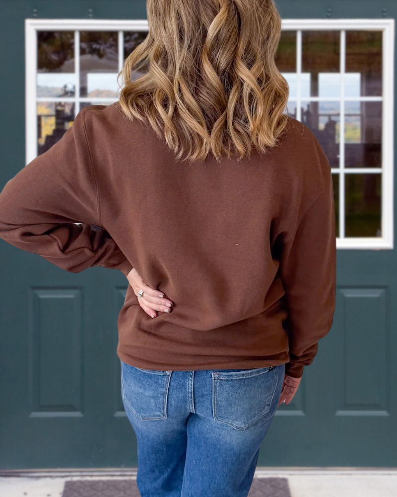 Santa Claus Crew Neck Sweatshirt