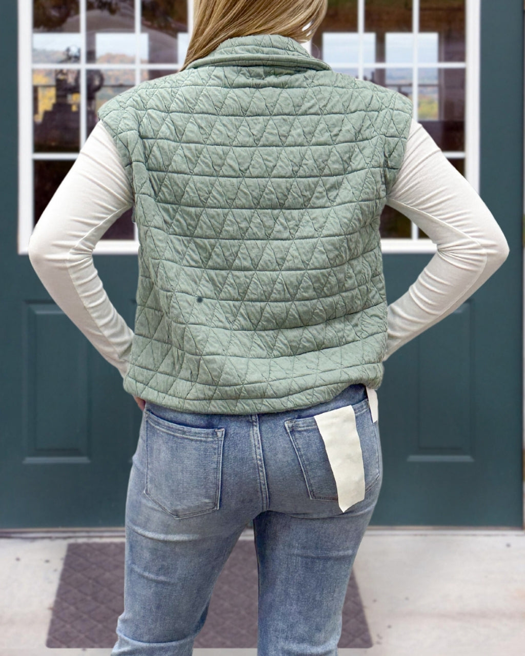 Triangle Quilted Vest