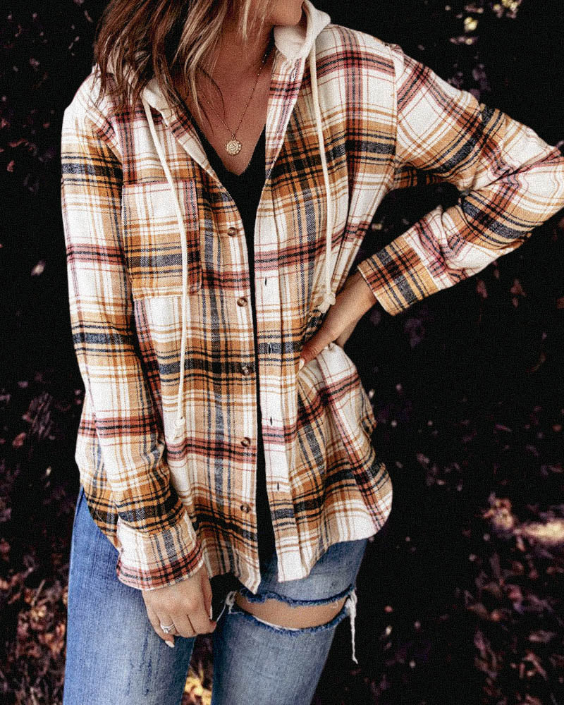 Plaid Hoodie