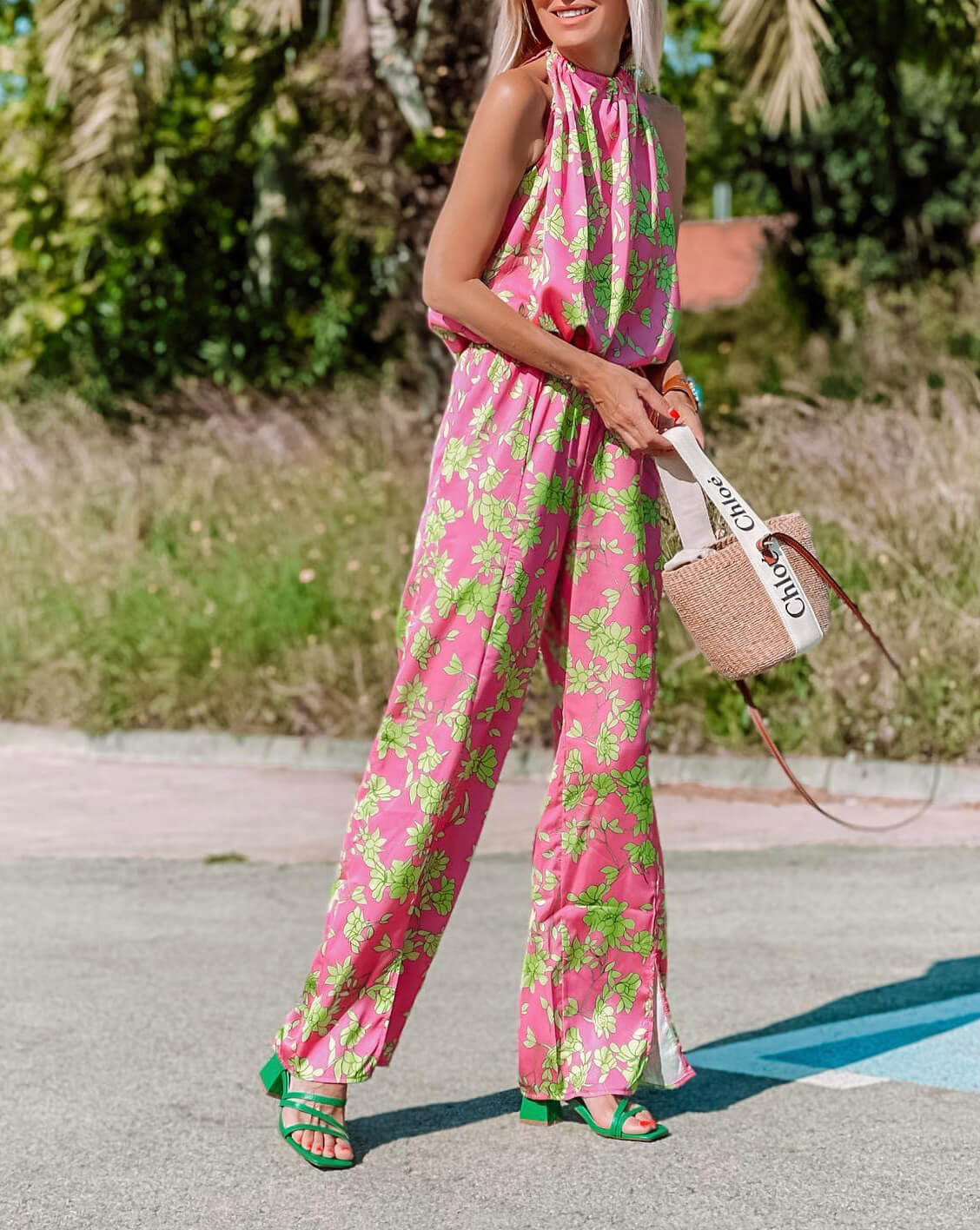 PINK STORY JUMPSUIT