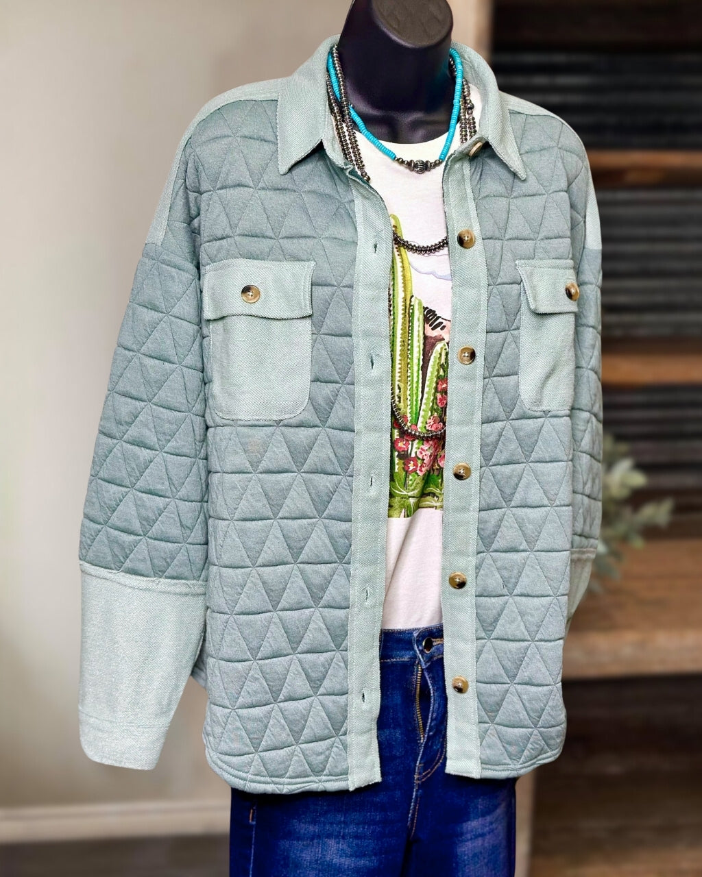 Keep U Stage Quilted Jacket