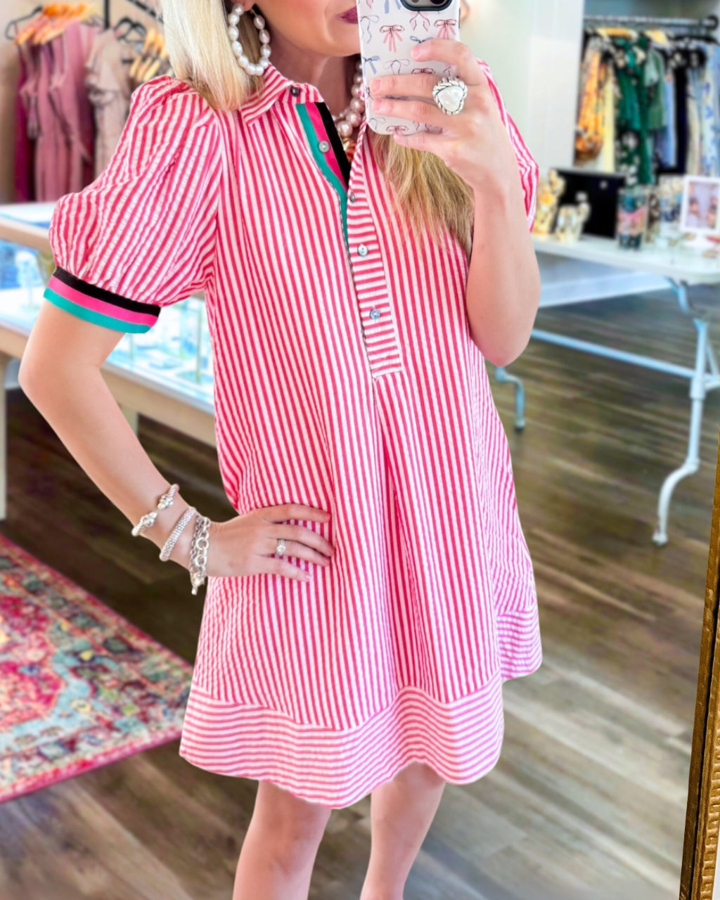 Wind Stripe Dress