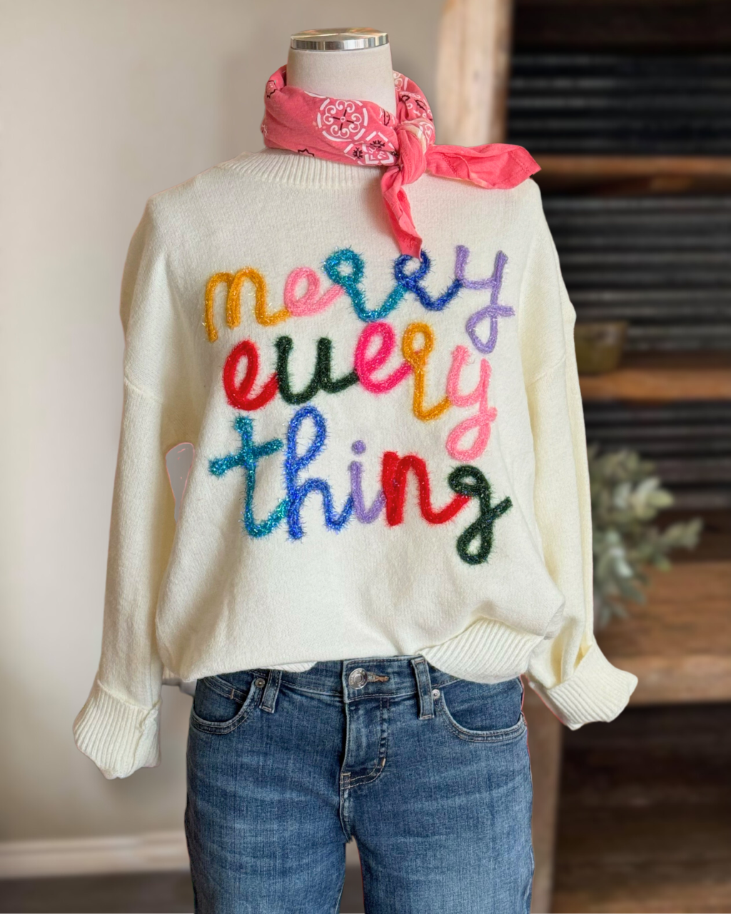 Merry Everything Sweater