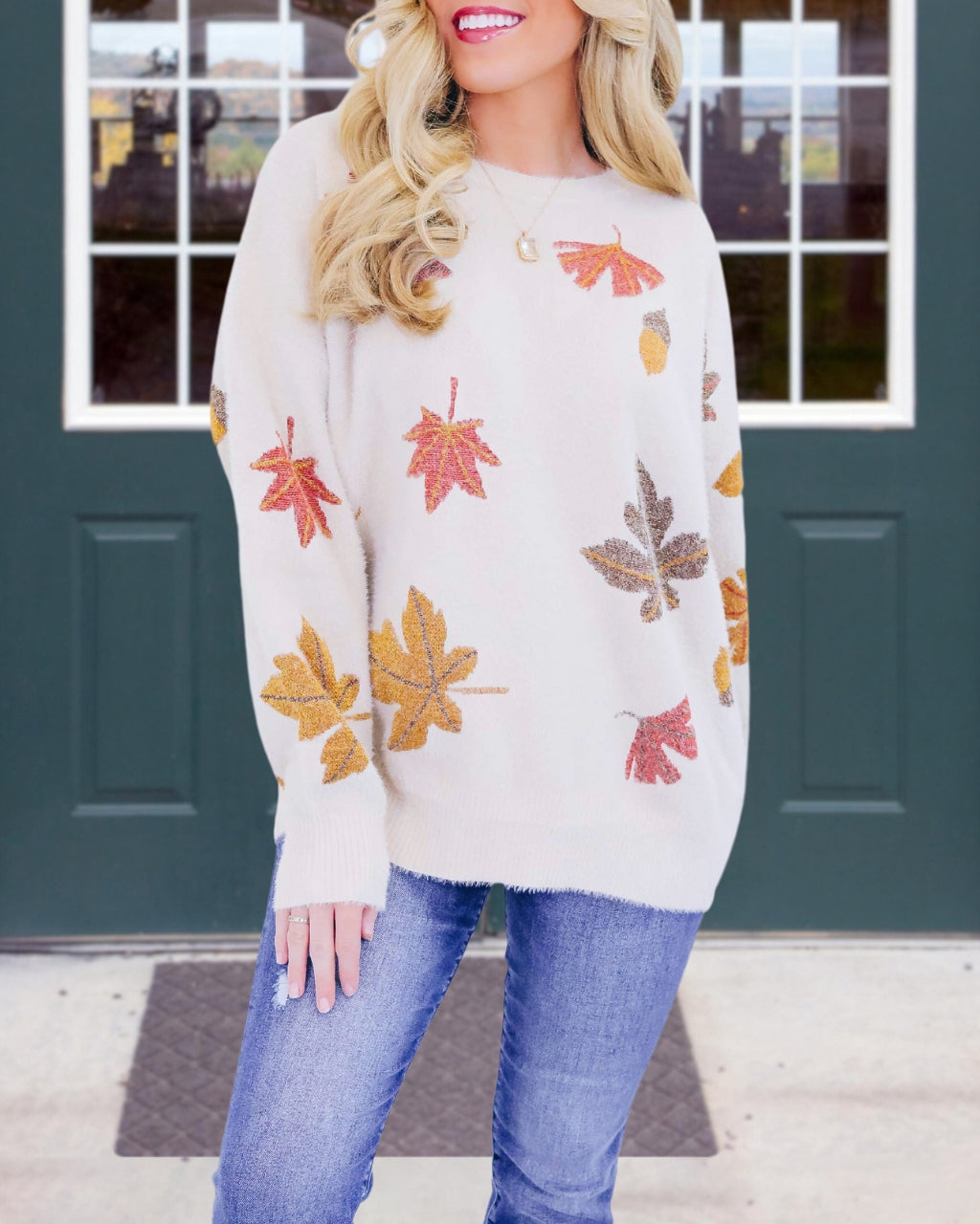 Autumn Breeze Eyelash Sweater