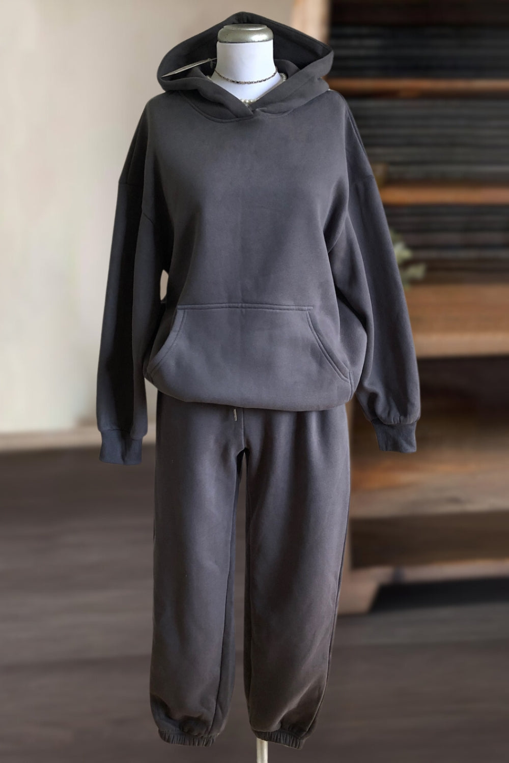 Versatile Hoodie Sweatsuit Set