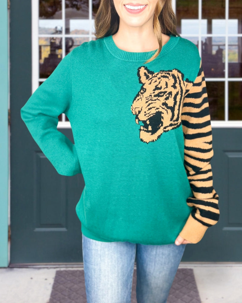 Tiger Sleeves  Sweatshirt