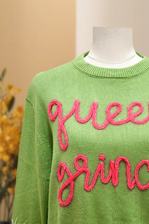 Grinch Feathers Sweatershirt