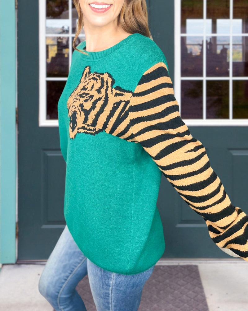 Tiger Sleeves  Sweatshirt