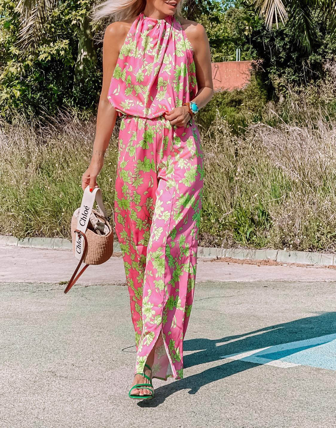 PINK STORY JUMPSUIT