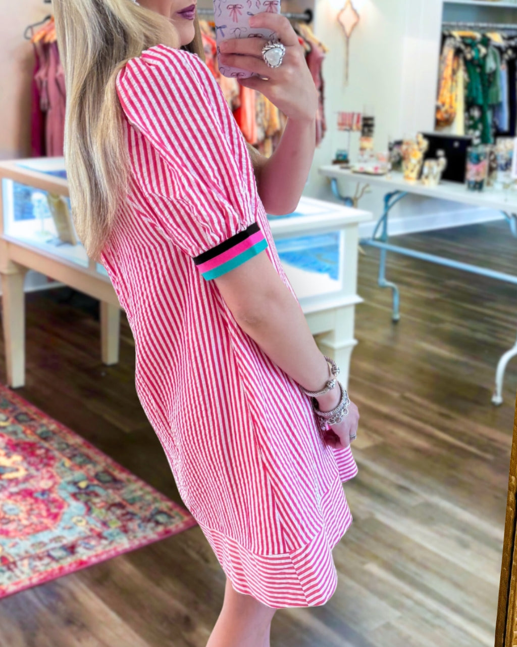 Wind Stripe Dress