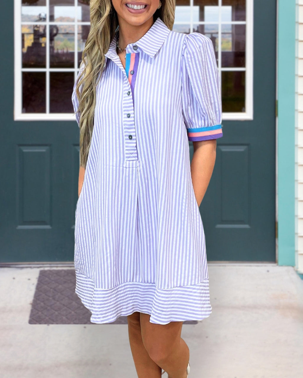 Wind Stripe Dress