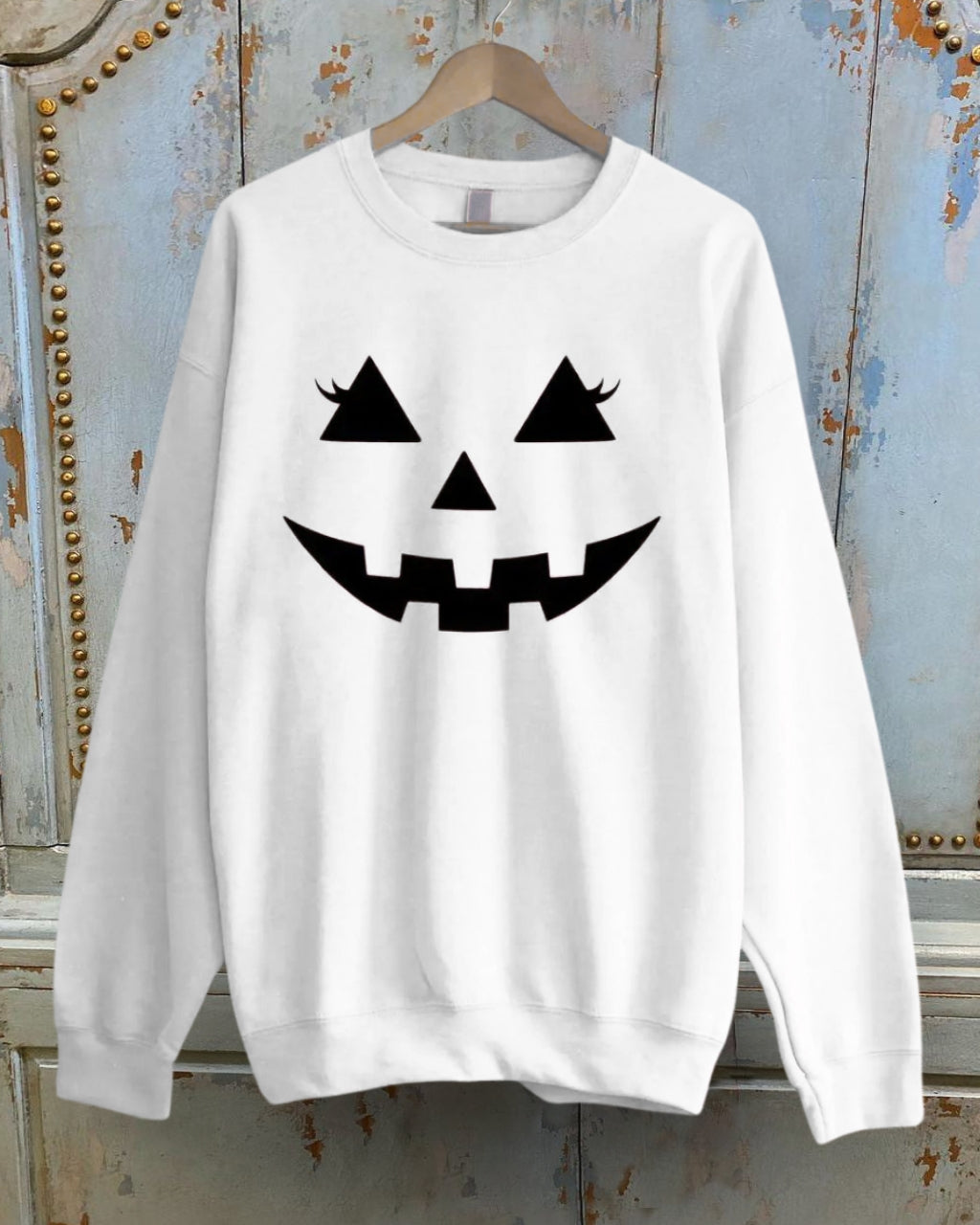 Halloween Spooky Face Pullover