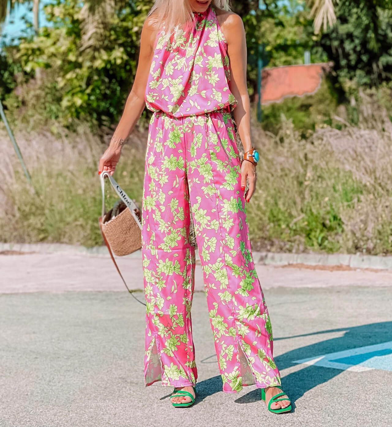 PINK STORY JUMPSUIT