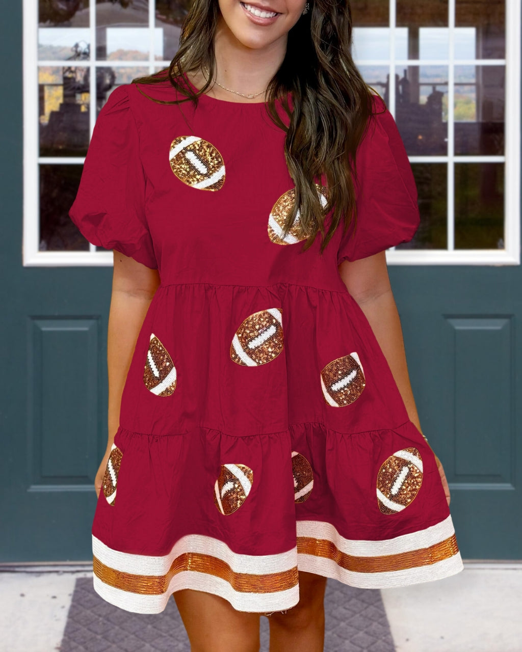 Stand out Sequined Football Dress