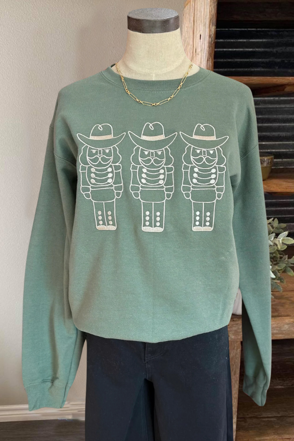 Nutcracker Soldier Crewneck Sweatshirt