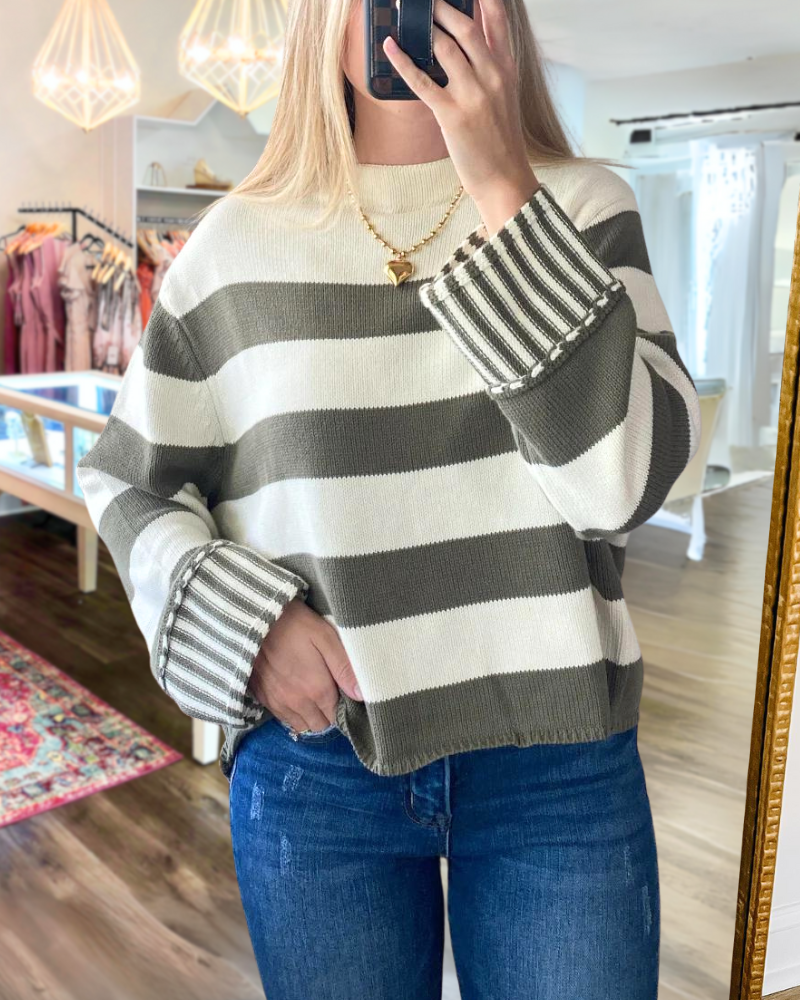 Classic Striped Sweater