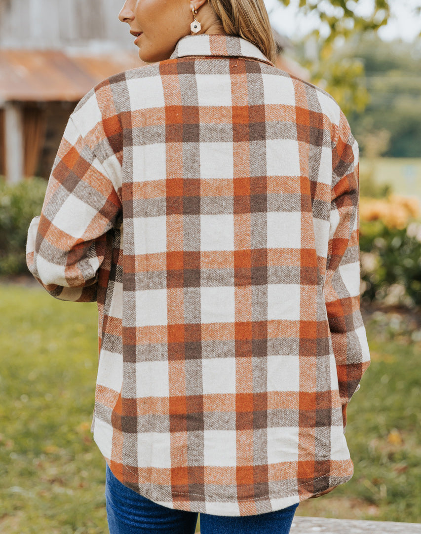 Pumpkin Plaid Jacket