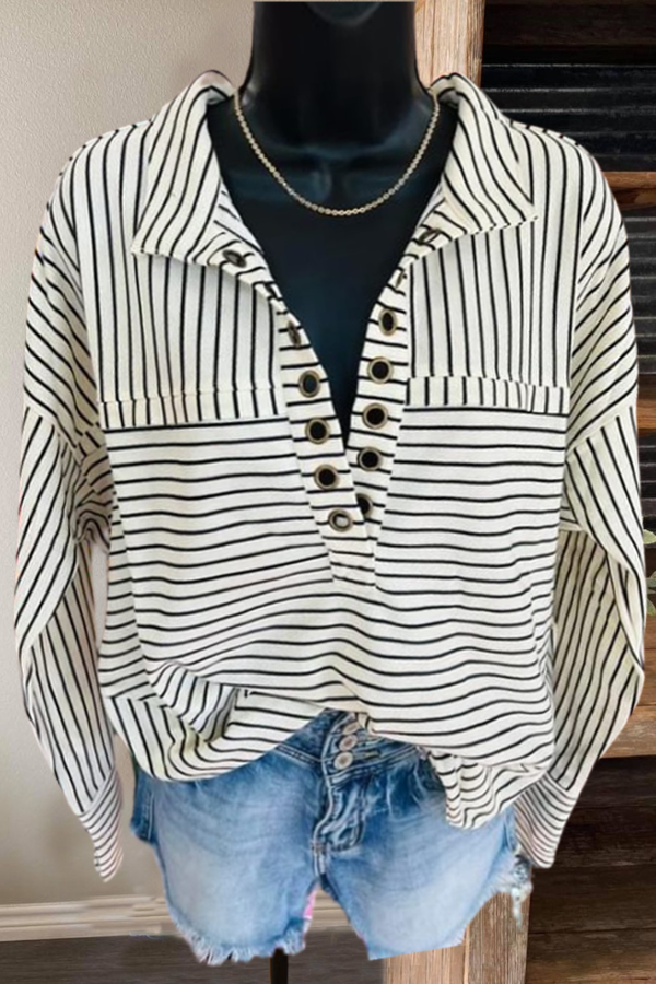 Life Lesson Striped Top