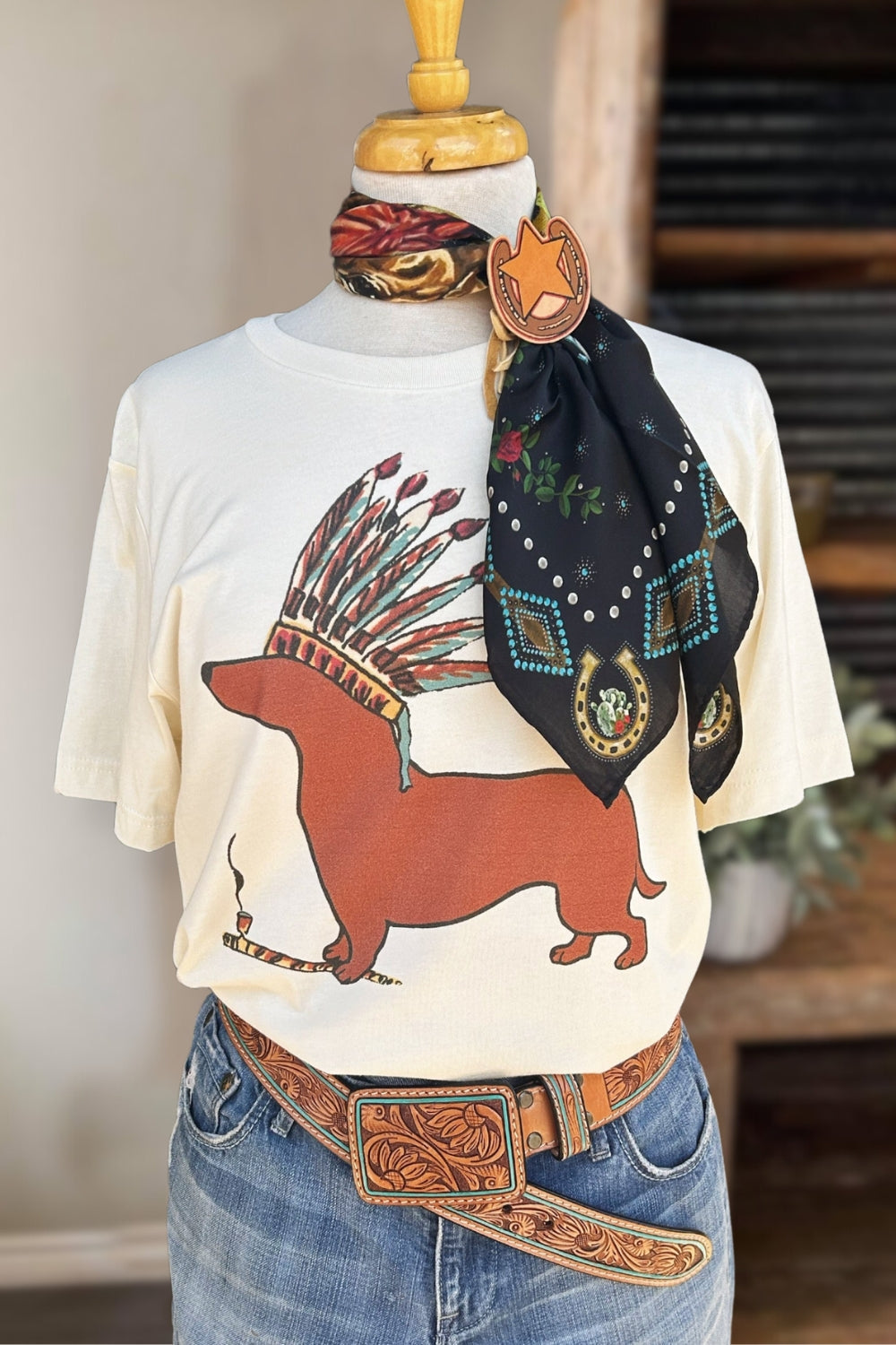 Dachshund Warrior Tee